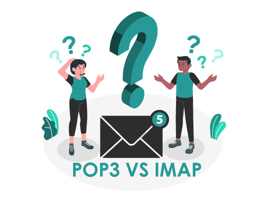 Configurar correo pop3 vs imap